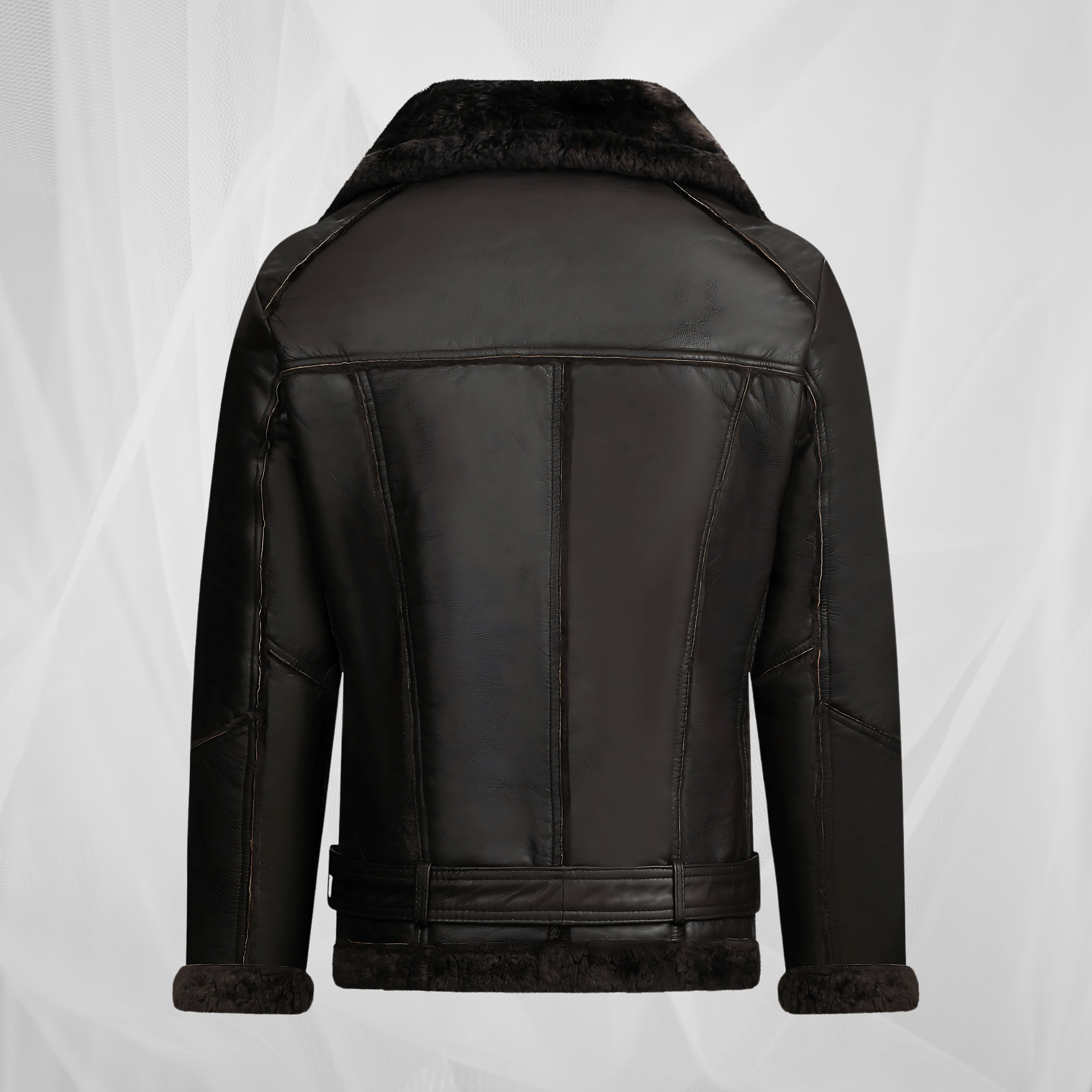 Soe aviatori jakk vintage stiiliga